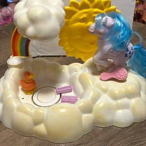 1983 My Little Pony G1 Waterfall set
